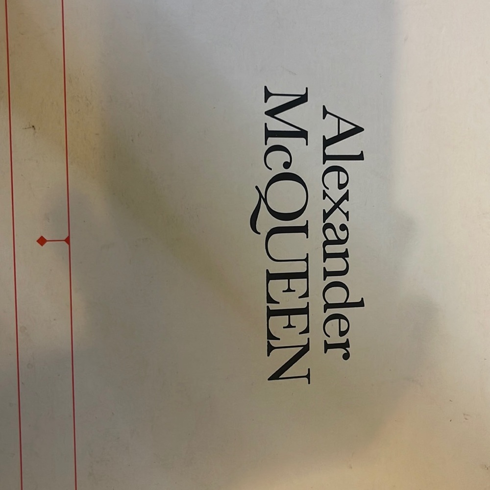 Black & White Gently Worn Alexander Mcqueens